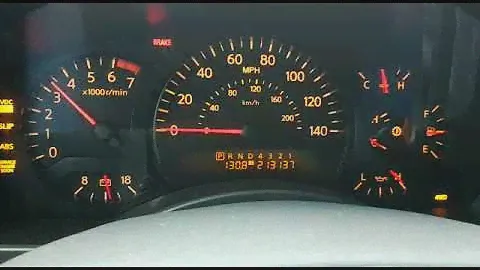 давление масла Nissan Armada