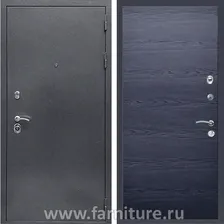 Входная дверь Армада Престиж серебро Гладкая Дуб тангент