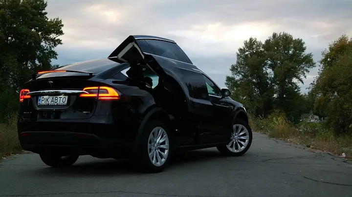 Дистанционное открывание дверей Tesla Model X